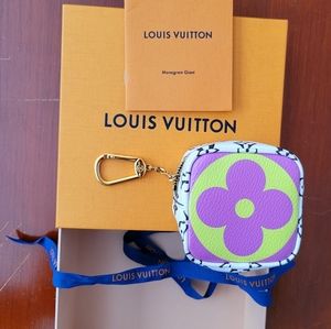 Louis Vuitton Monogram Giant Cube Bag Charm